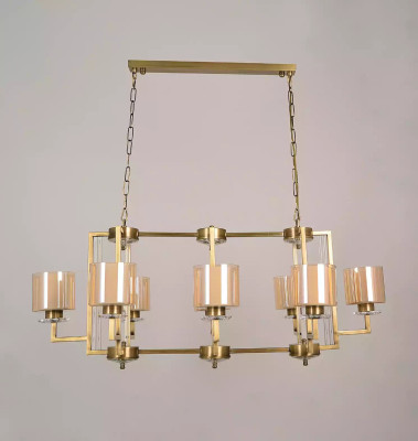 Lampada da tavolo lunga lampada a soffitto Luminosa Lampada a soffitto Luci Lampade Lampadario 105cm