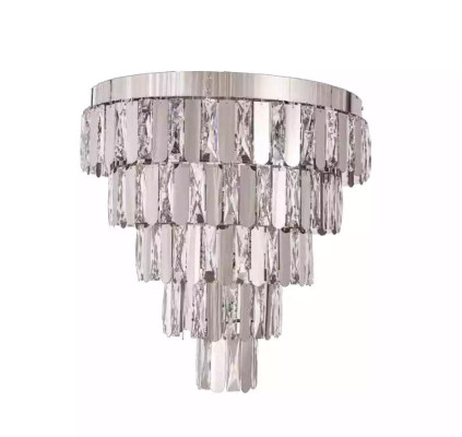 Lampadario moderno in cristallo per soggiorno, lampadario a sospensione per salotto.