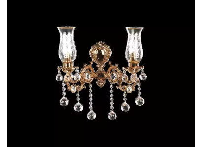 Plafoniera da parete Salotto Lusso oro Camera da letto Lampadari moderni in cristallo