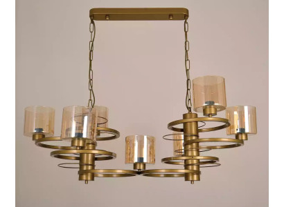 Lampada da soffitto moderna nuova lampada da soffitto in oro per soggiorno e camera da letto.