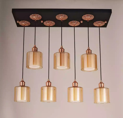 Lampadario a sospensione con cristalli, lussuosa illuminazione da soffitto in oro