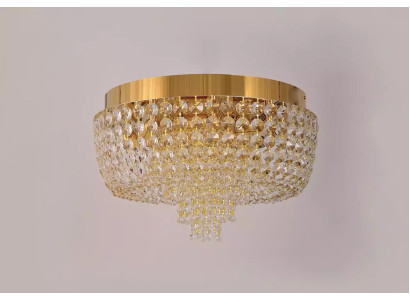 Soffitto lampadario di lusso oro lampadario lampada a soffitto lampadario cristallo arte