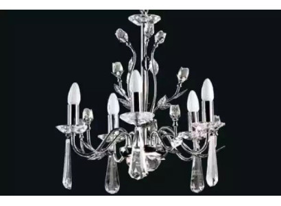 Sibler lampadario a soffitto in cristallo Forma di corona illuminata Lampadario sontuoso