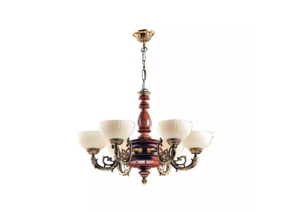 Lampadario Lustro Lampadario Lampada a soffitto Lampade Marrone Classico
