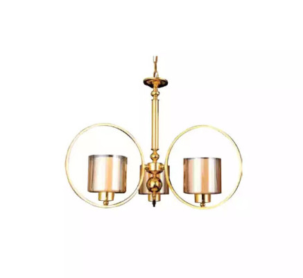 Lampada a sospensione a soffitto Lampadario Oro Salotto Stile Moderno