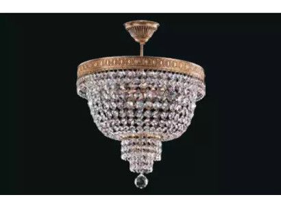 Plafoniera di lusso in oro lampadario lampada a soffitto lampadario di cristallo stile.