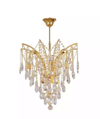 Cristallo lampadario lampada soffitto lampada luci metallo plafoniera