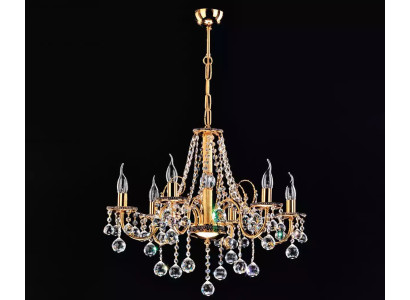 Lampadario a corona d'oro in cristallo Lampadario a corona Lampada a sospensione Lampadario da soffitto