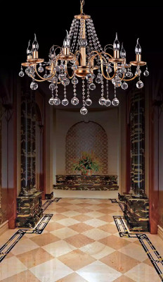 Reale lusso lampadario soffitto corona lampada lampada a soffitto illuminazione a soffitto lampadario a sospensione