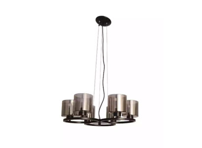 Lampada da soffitto Luster Illuminazione a soffitto nero Luster Vetro