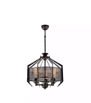 Sospensione moderna per lampada da soffitto, stile nero di lusso per la casa, nuova.