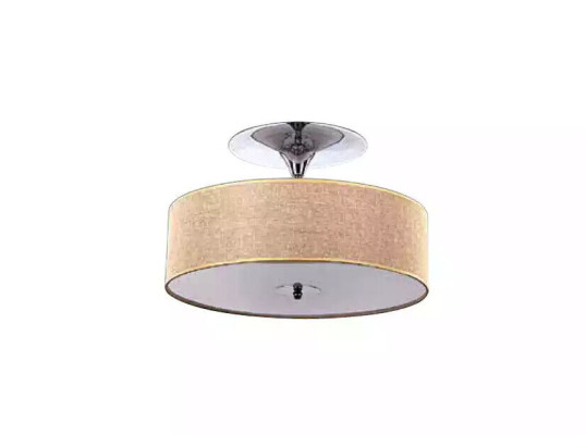 Lampada a soffitto lussuosa lampada a sospensione moderna soggiorno 50x30 cromato