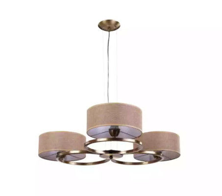 Plafoniera moderna da parete per soggiorno con lampade di lusso.