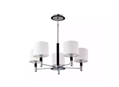 Plafoniera cromata Lampada da soggiorno elegante di lusso Lampada per camera degli ospiti.