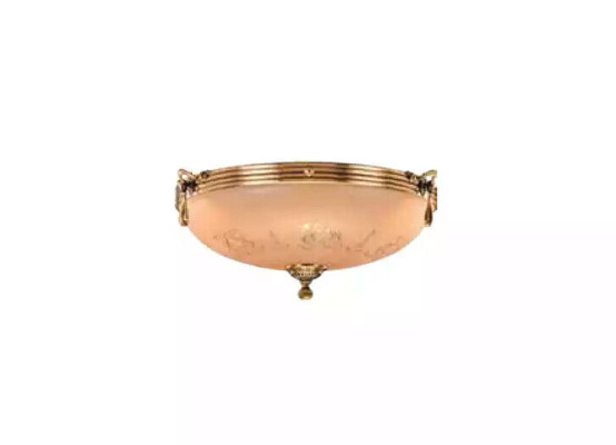 Lustro lampadario lampadario lampadario lampada vetro oro beige