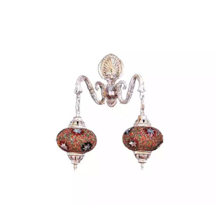 Lampada da parete Applique Tipo Applique Lampadario da parete Lampade Bianche in Vetro