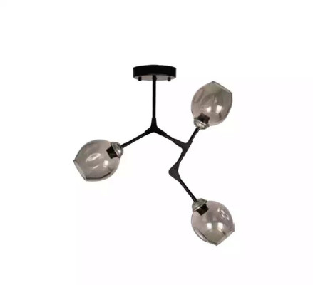Lustro lampadario lampada a soffitto lampadario lampade moderne nero