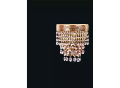 Lampada da parete Applique Lampada a parete Lampadario Lampade da parete in cristallo Oro