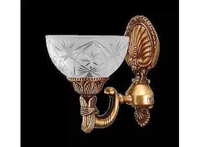 Lampada da parete applique tipo lampada da parete lume parete lampade vetro oro