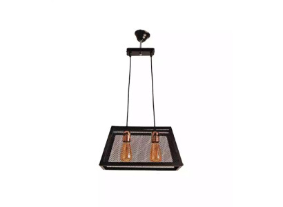 Lampada da soffitto luce abitativa camera da letto nera elegante lampada lampada a soffitto