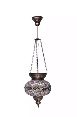 Lampadari Lampadari a soffitto Luster Lampadario Lampadario a soffitto Vetro Argento Nuovo