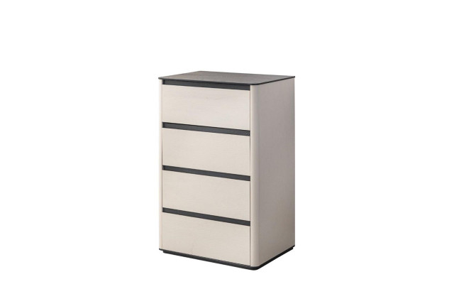 Comò in legno beige Armadio in legno a 4 ante Camera da letto Armadio a incasso di pregio