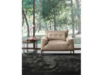 Poltrona Sedile Design Moderno in Pelle Monoposto Stile Relax di lusso Mobili Nuovi