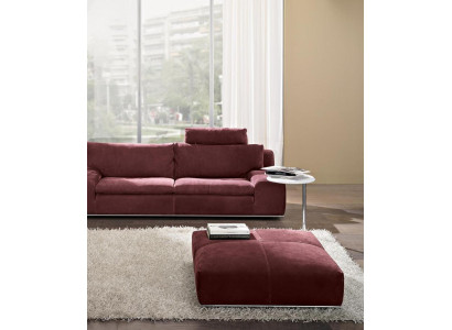 Pouf Poggiapiedi Mobili da soggiorno di lusso Design imbottito Mobili italiani Nuovo