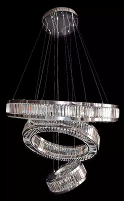 Lampada al soffitto in argento stile lampade da soffitto lampada soggiorno luce 120x175