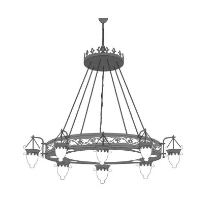 Grande lampada Luminoso lampadario Lampade di lusso xxl lampadario soffitto 220x250