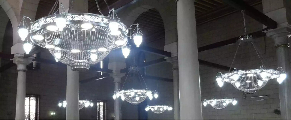 Grande lampada Luminoso lampadario Lampade di lusso xxl lampadario soffitto 220x250