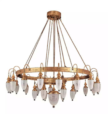 Sospensione Lampadario Lampada a cristalli Lampada da soffitto Lampade 190x220