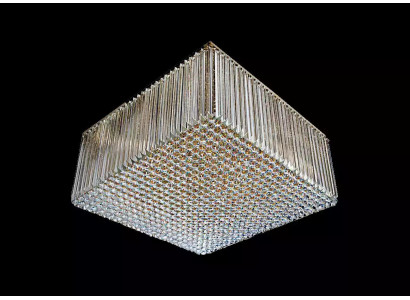 Lustro Lampadario Lampadario a soffitto di lusso Oro Lampadario Lampada da soffitto in cristallo