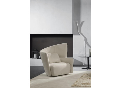 Poltrona Seduta Design Moderno Soggiorno Bianco Stile Italiano Lusso Novità