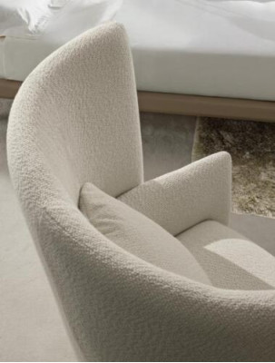 Poltrona Seduta Design Moderno Soggiorno Bianco Stile Italiano Lusso Novità