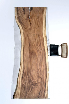 Tavolo da pranzo tavoli da conferenza Tavolo da pranzo in resina epossidica Tavolo in legno marrone  Tavolo da pranzo tavoli da conferenza Tavolo da pranzo in resina epossidica Tavolo in legno marrone