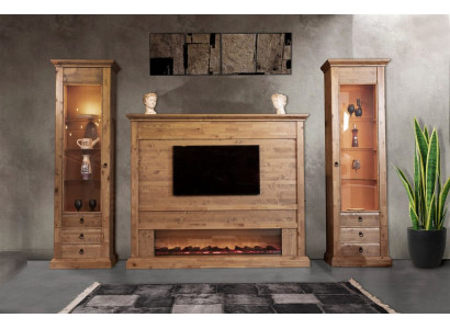 Soggiorno parete TV in legno stile mobili soggiorno armadio pareti mobili di lusso