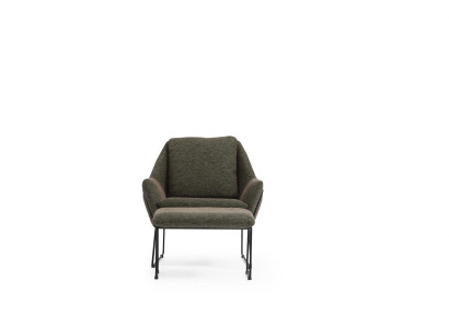 Sedia verde moderna poltrona poltrona da cocktail poltrona da salotto arredamento design