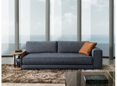 Divani Mobili da camera Tre posti Design Divano letto a tre posti Divano imbottito Blu Prianera