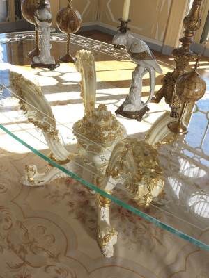 Tavolo da pranzo sala da pranzo soggiorno Legno Moda Design Mobili tavolo in legno massello Nuovo