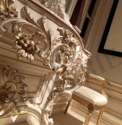 Tavolino da consolle Tavolino da salotto Legno Tavolo Stile antico Tavolino d'appoggio Console Nuovo