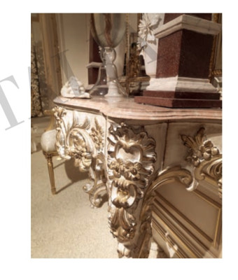 Tavolino da consolle Tavolino da salotto Legno Tavolo Stile antico Tavolino d'appoggio Console Nuovo