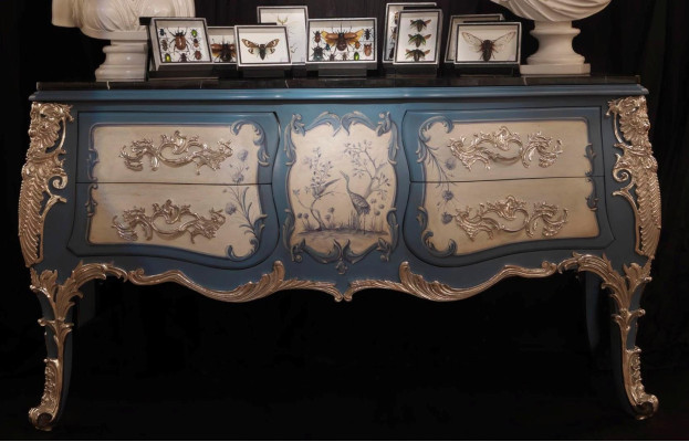 Comò Sideboard Armadio Credenza Italian design mobili di lusso Legno massello