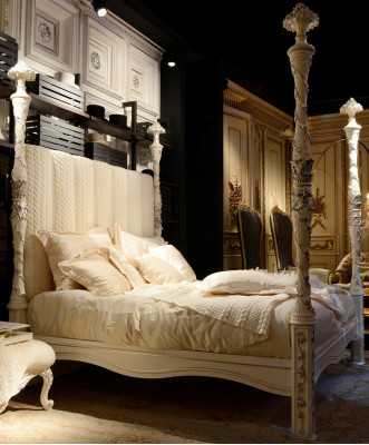 Letto Imbottito Design di Lusso Letti Matrimoniali Camera da Letto Legno Moderno Struttura del Letto Nuova