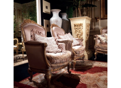 Poltrona Poltrona da lettura Poltrona-orecchio Divano di lusso Imbottitura Mobili italiani