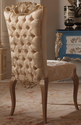 Sedia di design Chesterfield Sedie da pranzo in stile italiano Mobili italiani Arredamento
