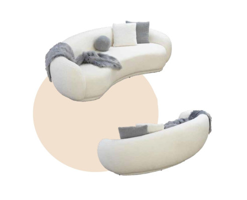 Salotto divano a tre posti design arredamento imbottito divani