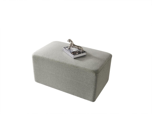 Sgabello Tessile Soggiorno Lusso Moderno Tavoli Grigi In Legno Poggiapiedi Tessili