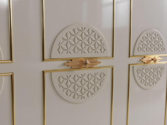 Mobili da camera da letto Tavolo da toeletta con specchio Consolle Tavoli Comodini Mobiletti da toeletta