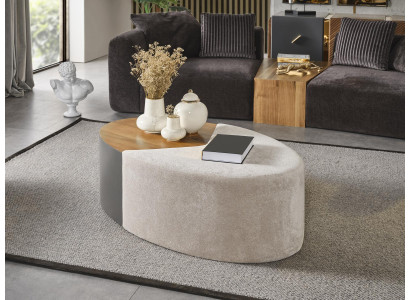 Tavolino da salotto Mobili di lusso in legno Moderno Nuovo Design per il soggiorno Nuovo marrone